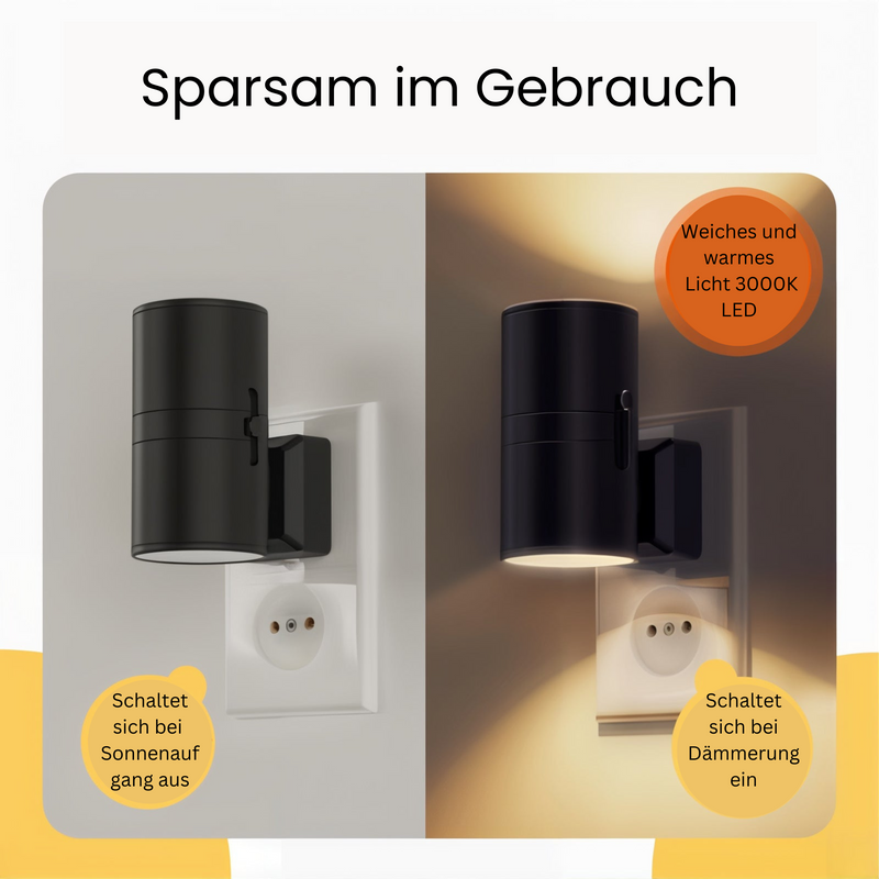 Veltrix Nachtlampe – Bauhaus Design mit Dimmbarem LED