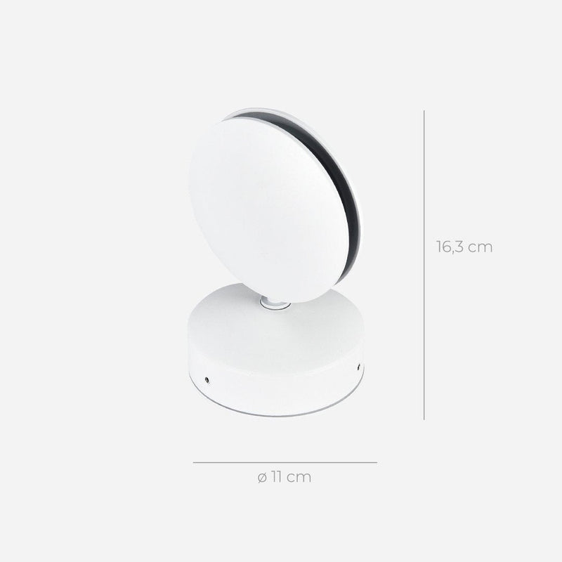 Calystren Wandlampe – 360° Drehbar LED Design