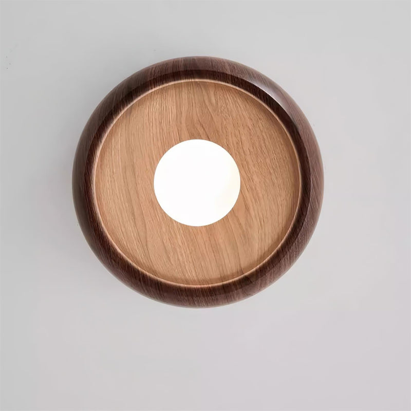 Elvienne Deckenlampe – Minimalistisches Holzdesign mit LED-Beleuchtung