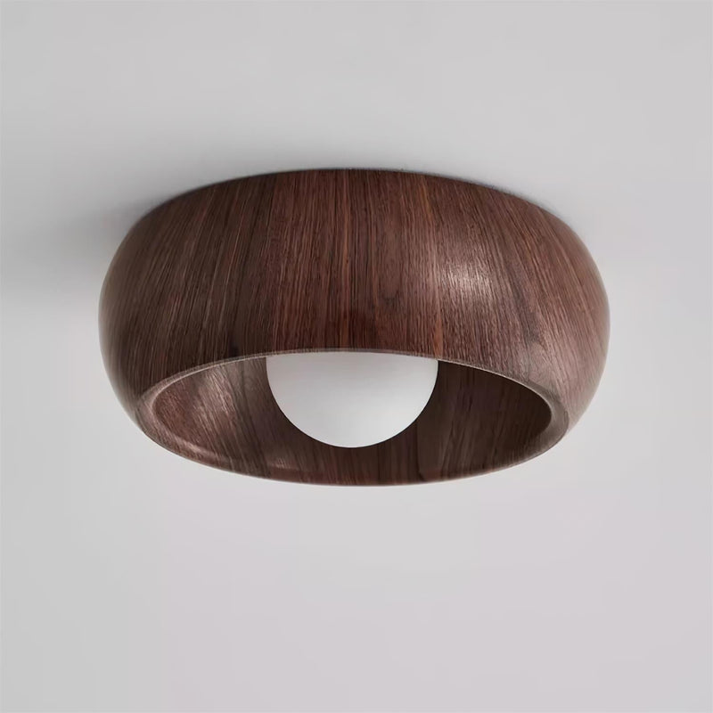 Elvienne Deckenlampe – Minimalistisches Holzdesign mit LED-Beleuchtung