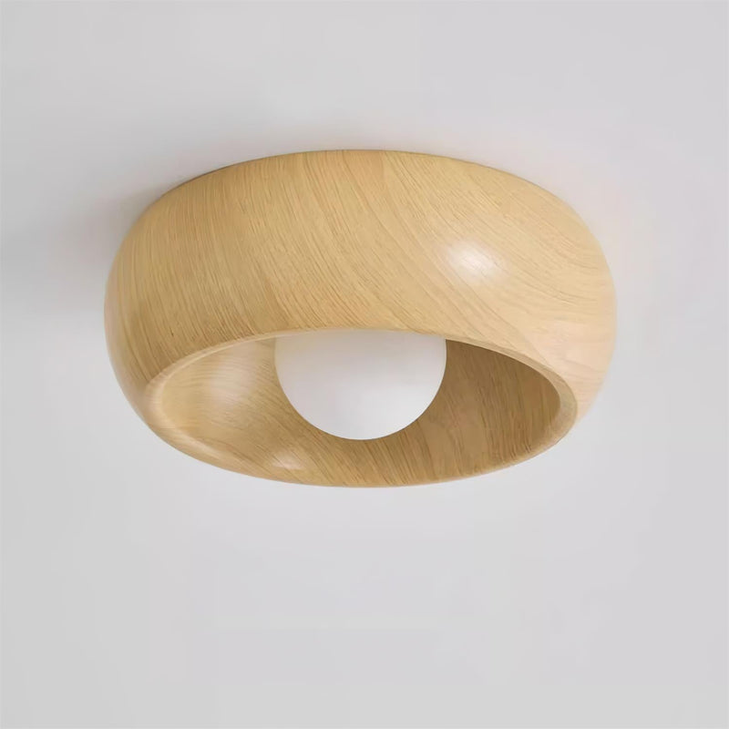 Elvienne Deckenlampe – Minimalistisches Holzdesign mit LED-Beleuchtung