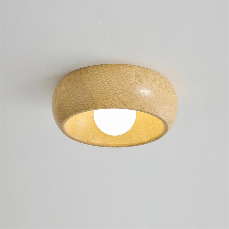 Elvienne Deckenlampe – Minimalistisches Holzdesign mit LED-Beleuchtung
