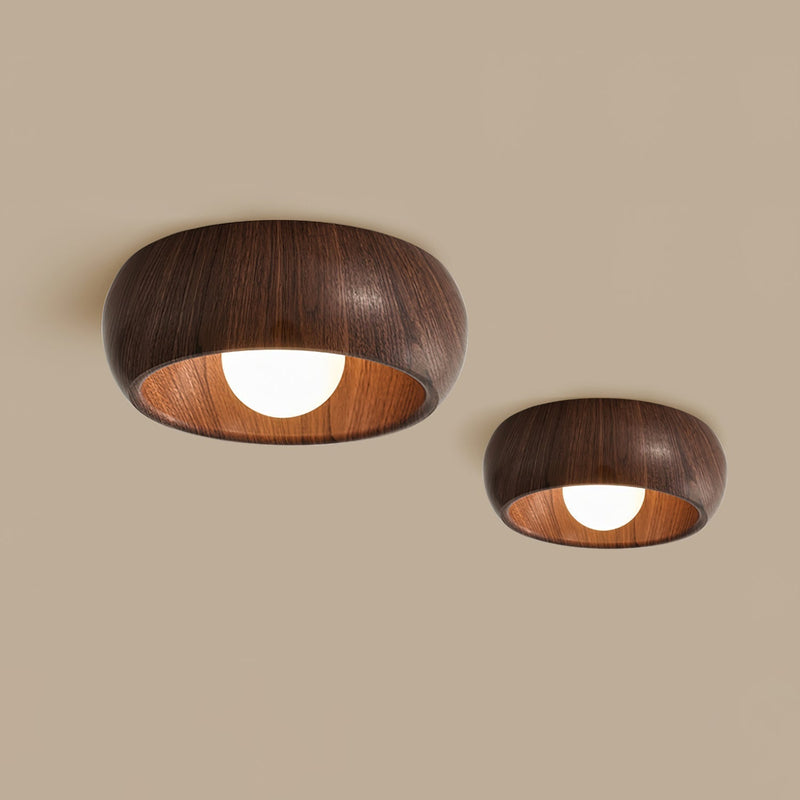Elvienne Deckenlampe – Minimalistisches Holzdesign mit LED-Beleuchtung