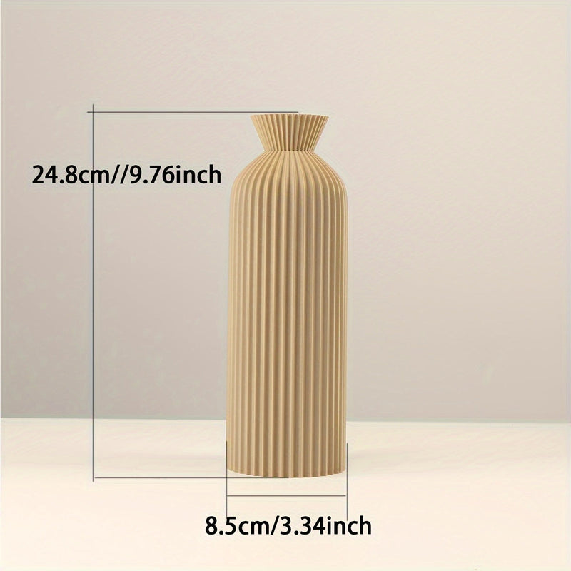 Orvessa Vase – Zylindrische Form im Boho-Stil