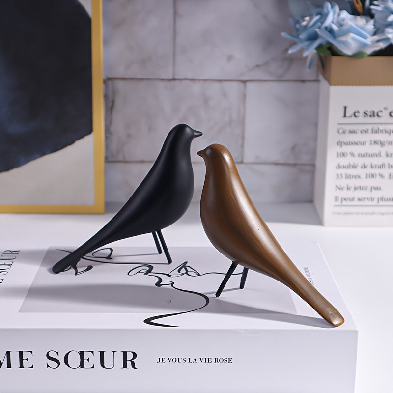 Orvayne Vogelstatue – Abstraktes Harzdesign für Tischdekoration