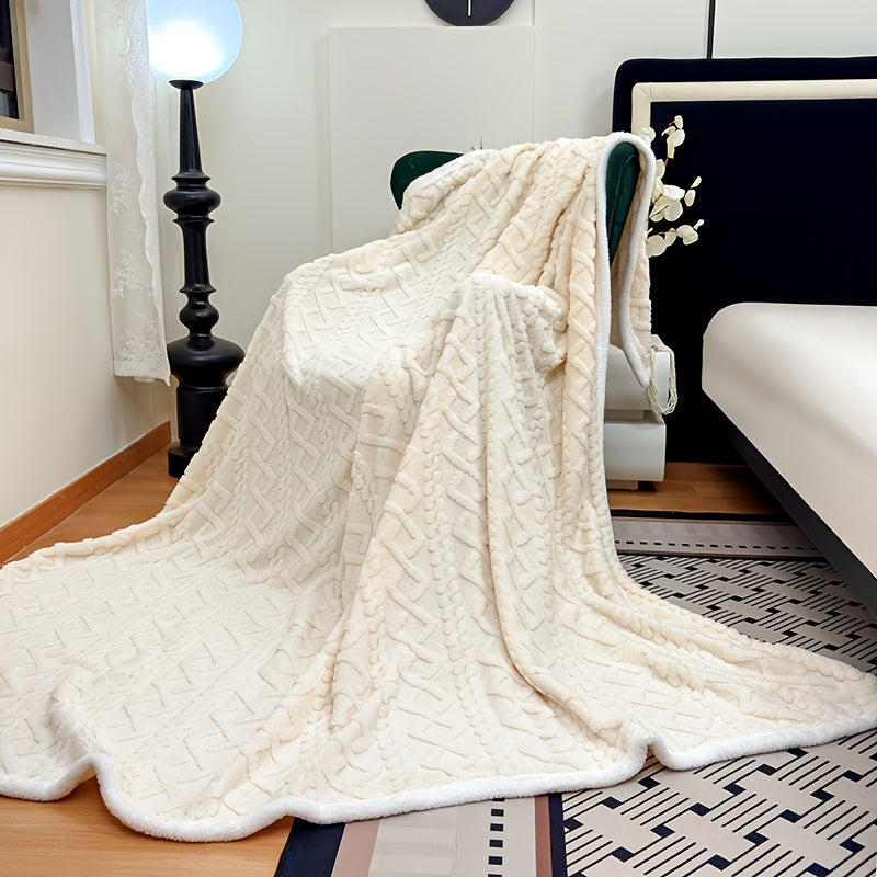 Norelle Plaid – Verdicktes Gewebedesign mit geometrischem Muster
