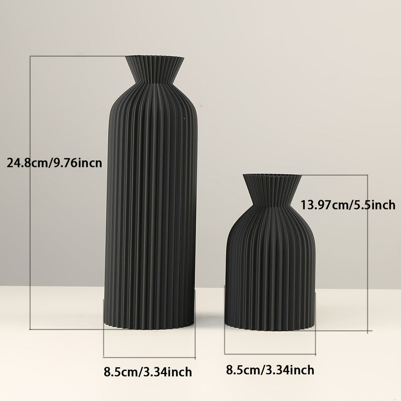 Orvessa Vase – Zylindrische Form im Boho-Stil