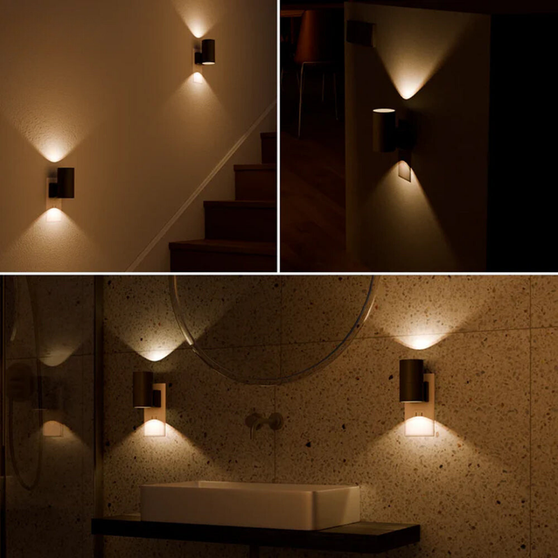 Veltrix Nachtlampe – Bauhaus Design mit Dimmbarem LED