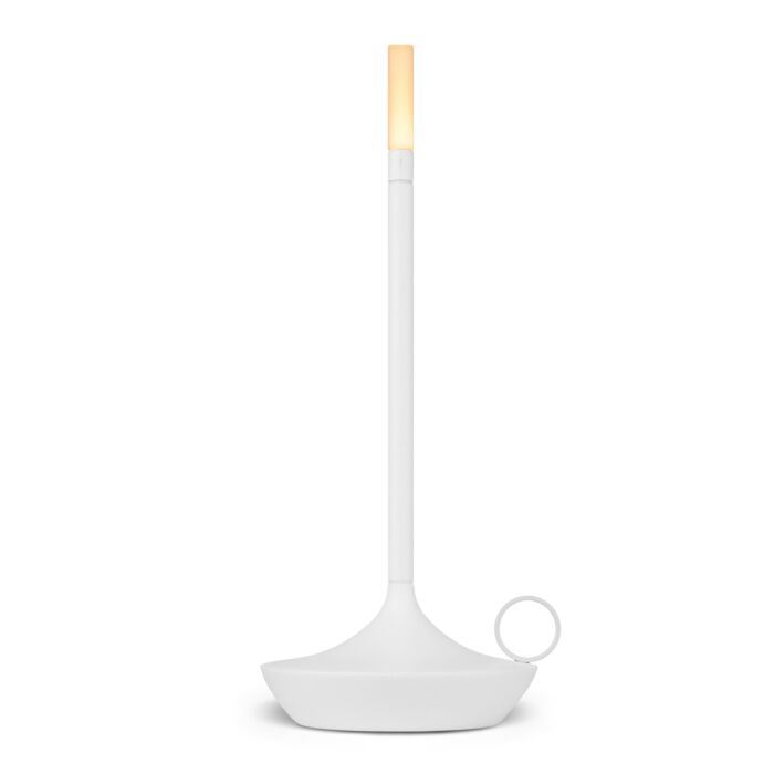 Valmiora Tischlampe – Skandinavisches Kerzenhalter-Design